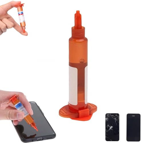 Generisch UV Kleber Handy Display Reparatur - Flüssiger Optischer Kleber für Bildschirm Glas & Touchscreen Rahmen - Schnell Aushärtend mit UV Licht Kompatibel Samsung Apple Smartphones (1)