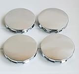 Hary Hub Caps, 4Pieces Set Chrome Wheel Center Emblem 83mm /3.25'' Rim Fit for Denali Sierra Yukon 18'' 20'' 22'' Wheel, Chrome With Drill (Chrome, Abs, Plastic)