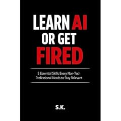Learn AI or Get Fired Audiolibro Por S.K. arte de portada