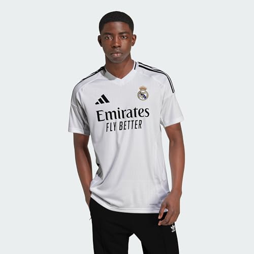 adidas Real Madrid 24/25 Home Erkek Forma Beyaz S