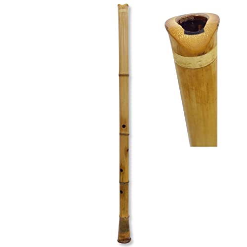 Japan-Made Zen Bamboo Jinashi Shakuhachi Flute By Kokuryu, Brand New, 2.7.5 Pitch G, 85Cm, With Accessories #TOP23