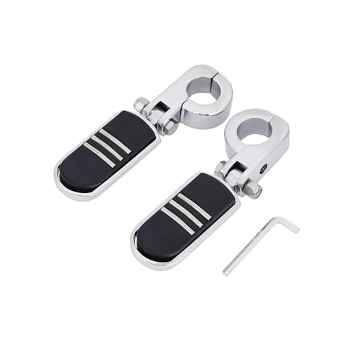 Pédales passager arrière 32mm : éliminez la fatigue sur Softail et Dyna - 3