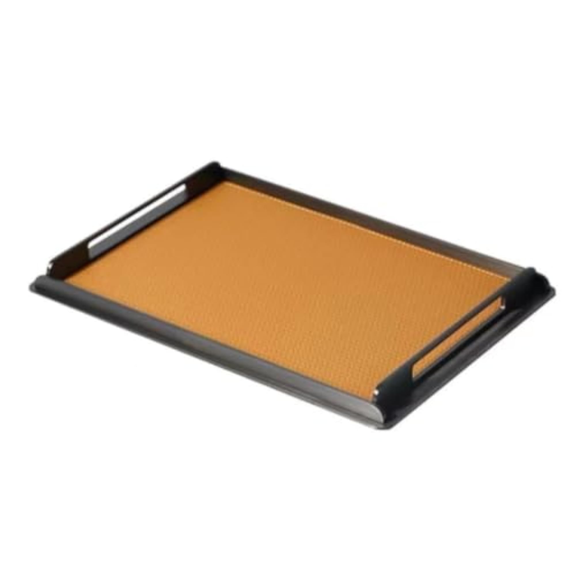 Rectangular Metal Frame Tray with Handles, Decorative Gift