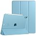 Produktbild TiMOVO für iPad Air 11 Zoll Hülle M2 2024,iPad Air 6 Hülle,iPad Air 5/4. Generation Hülle (2022/2020), Schlank Schutzhülle mit Transparenter Rückseite, Auto Schlaf/Aufwach Case, Capri Blau