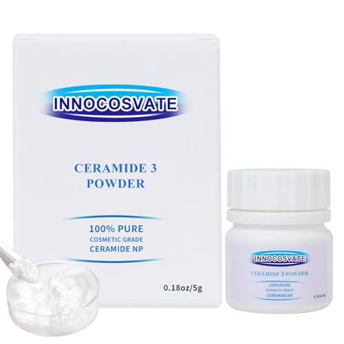 INNOCOSVATE Ceramide 3 Powder 100% Pure Oil-Soluble/dispersion Cosmetic Grade Ceramide NP for Skin Barrier Repair to make your own cream or lotions