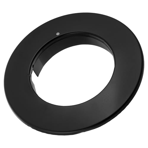 Conduit de cheminée cache-trou en fonte noire intérieur durable - 2