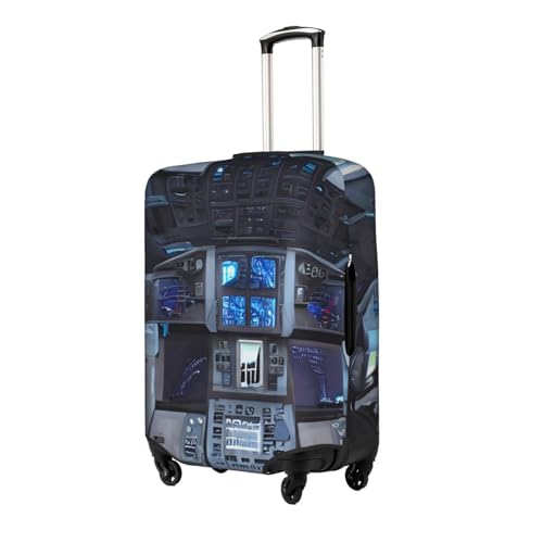 Cabin Of The Future Suitcase Cover Luggage Protective Case High Elasticity Material For Travelers2