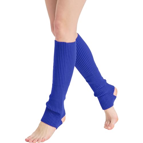 Image of Nanxson Knit Ribbed LegWarmer Women Knit Calf Accessories Leg Sleeves | Solid Neon Boot Socks,Y2K 80s Women's Lolita LegWarmer,Sports Party Yoga Dance Accessories,Winter Ankle Heap Kawaii Sock