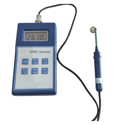 Medidor Digital Gauss HT201 Medidor Flujo Magnético miniatura 3