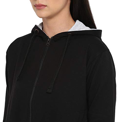 Alan Jones Clothing Women's Cotton Hooded Neck Sweatshirt - Image 5