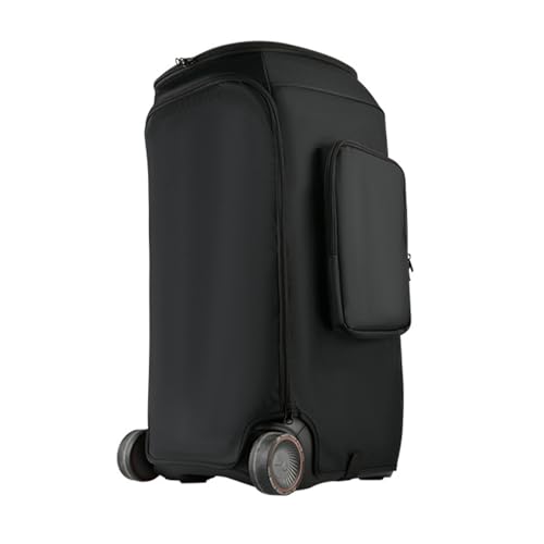 Housse de protection pour haut-parleur en tissu noir résistant à ouvertures supérieures