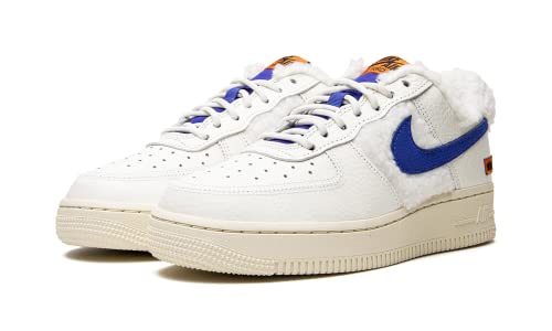 Image of Nike Womens WMNS Air Force 1 Low '07 DO6680 100 Sherpa Fleece - Size 9W