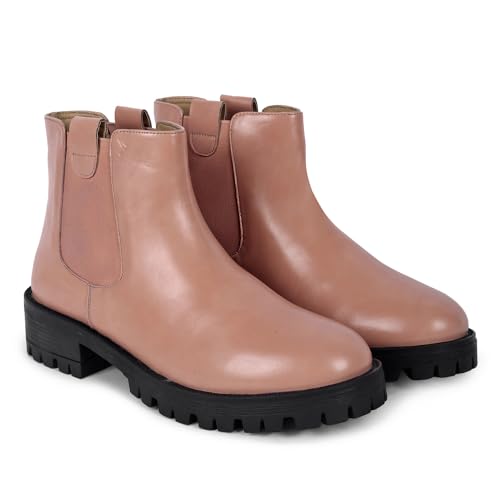 Image of YOHO Women Comfortable Boots Collection | Extra Cushioned Foot Bed And Skin Friendly Ankle Boot With Heels | Trendy, Stylish, Casual Boots | Winter, Snow And Holiday Outings