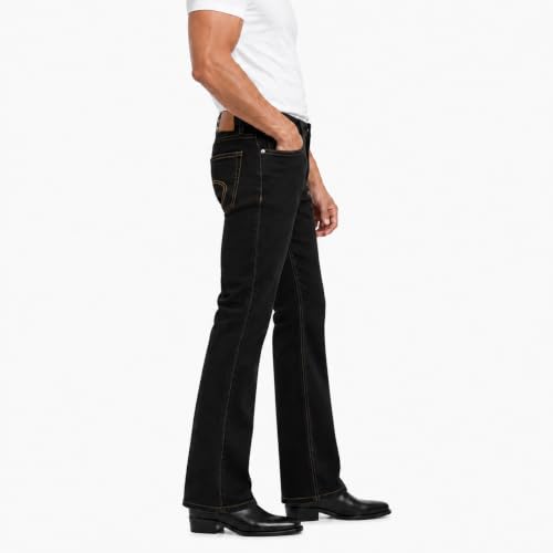 Image of Men's Bootcut Mid Rise Denim Jeans