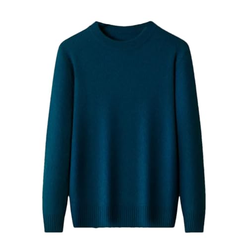Men's Clothing Solid Color Pullovers Half High Collar Sweater Knitted Retro Screw Thread Tops