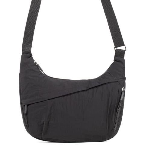 Image of Crossbody Purse Cross Body Bag for Women Nylon Bum Bag Handbags Purses