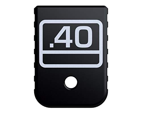 Rowe Tactical Magazine Base Plate for Glock Gen 1-5 - Black (Straight Serrations) Glock .40