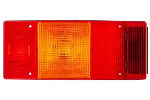 HELLA 9EL 147 096-001 Lichtscheibe, Heckleuchte - Lichtscheibenfarbe: rot - links/rechts