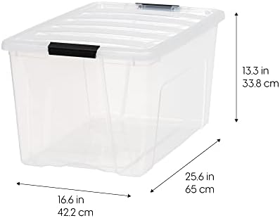 72 QT Plastic Storage Box