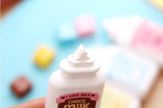 Miniatura 7 de Brccee AC 4 cintas correctoras de botellas de leche, papelería de dibujos animados kawaii, suministros de oficina para estudiantes lindos (marrón,