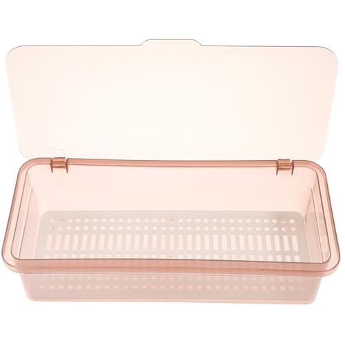 Ciieeo 箱 カトラリー収納ボックス キッチンカトラリートレイ 箸保存容器 調理器具オーガナイザー 調理器具貯蔵容器 箸ケース 食器収納オーガナイザー 箸入れ 赤 再利用可能 ランダムカラー