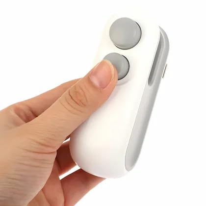 Image of Portable Mini Handheld Bag Sealer for Food Packets & Plastic Bags| USB Rechargeable Sealing Machine for Kitchen, Home & Travel Use