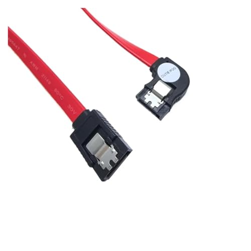 Cable SATA 3.0 90 grados 50 cm para servidor y SSD
