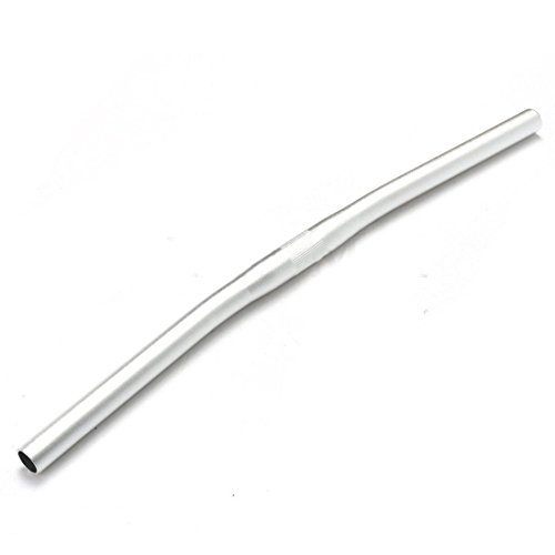 TOOGOO Alloy Gear Fijo Ciclismo Bicicleta Recto Fixie Bicicleta Barra Recta Barra De Manillar Color: Plateado