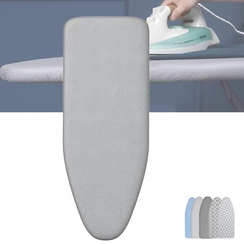 TAJMDGW Funda para tabla de planchar con acolchado, 12 x 36 pulgadas, 13 x 39 pulgadas, 13 x 43 pulgadas, 15 x 48 pulgadas, almohadilla de algodón para tabla de planchar, cubierta reflectante de calor