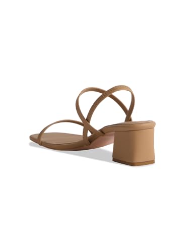 Image of ERIDANI Amaris Strappy Heels |Trendy Lightweight Durable Fashion Elegant Modern Design |Perfect Fit Soft Feel