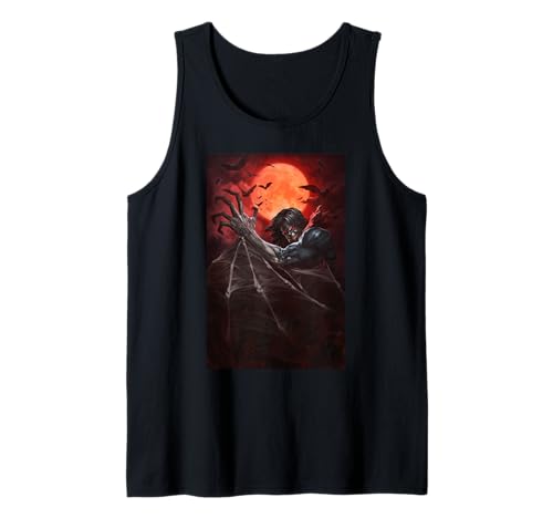 Débardeur Marvel Morbius avec portrait imprimé en coton pour homme