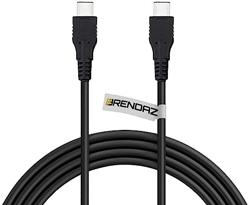 BRENDAZ Type C USB Cable, USB-C 3.1 Charge & Sync Cable Compatible with RODE VideoMic NTG Shotgun, PodMic USB, NT-USB Mini Microphone and More. (USB Type-C to USB-C)