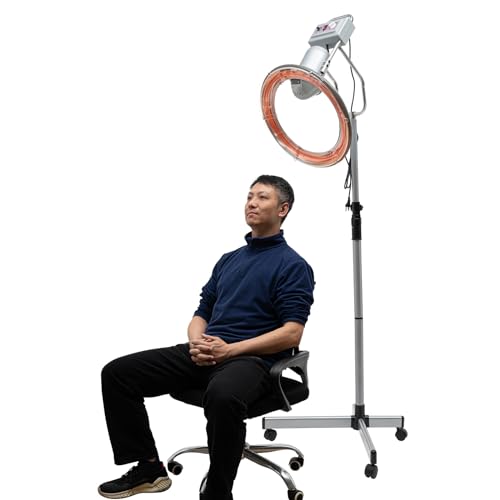 BAIODNB 950W Orbiting Rotating Hair Dryer, Professional Orbiting Hair Color Processor with Adjustable Height Salon Hair Perming Machine, Perm Styling Hooded Dryer for Salon SPA Home Hair Care