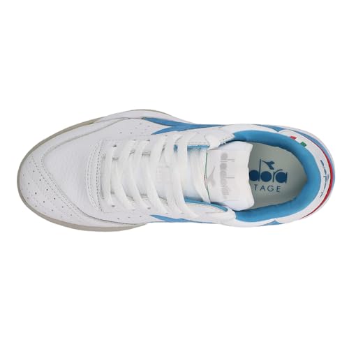 Diadora Mens Maverick Lace Up Sneakers Shoes Casual - Green, White4