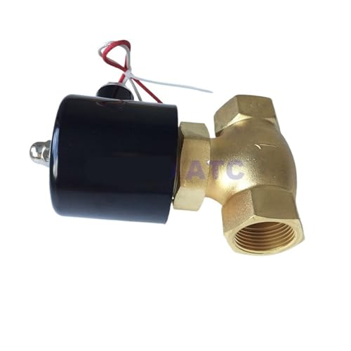 Électrovanne vapeur 1/2 pouce 16 bar Normalement Fermée laiton 12V - 5
