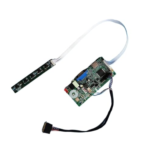 BCHGTRDR Carte Contrôleur 58C for Écran D'ordinateur Portable 15,6" N156BGE-L11/L21/L31/LA1/LB1, Kit DIY 1366x768 VGA 40 Broches LVDS HDMI(for N156BGE-LB1)