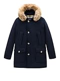 woolrich parka  WOOLRICH Giubbotto Uomo Arctic Detachable Fur Parka CFWOOU0482MRUT0001 Blu Taglia L