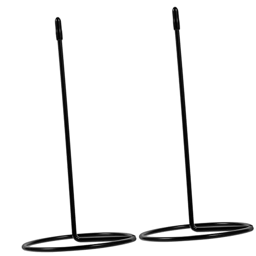 HOMSFOU 2 Stück Quittungshalter aus Praktischer Zettelspießer für Büro Restaurant und Langlebig und Rostfrei für Rechnungen und Notizen Design für Arbeitsplatz