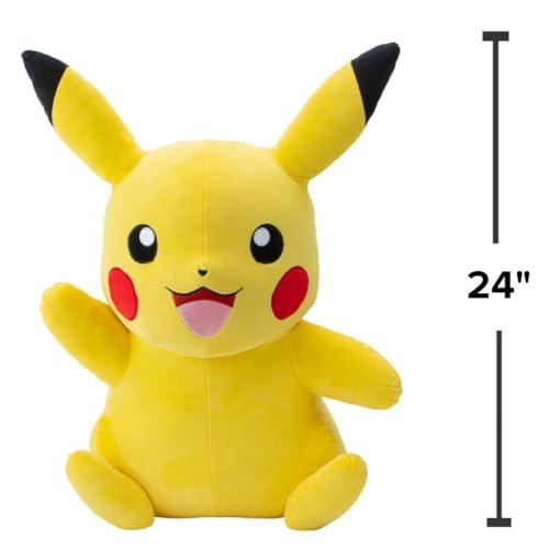 Pokemon Pikachu Plush - 24-inch Plush with Authentic Details - Image 4