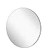 Marketing Holders 12â€ Mirror Round Backsplash DIY Wall Bathroom Shower Travel Makeup Home Decor Acrylic Sizes May Vary by 10%