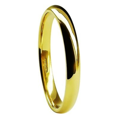 Bague de mariage Or Jaune 18 carats le symbole éternel de votre promesse