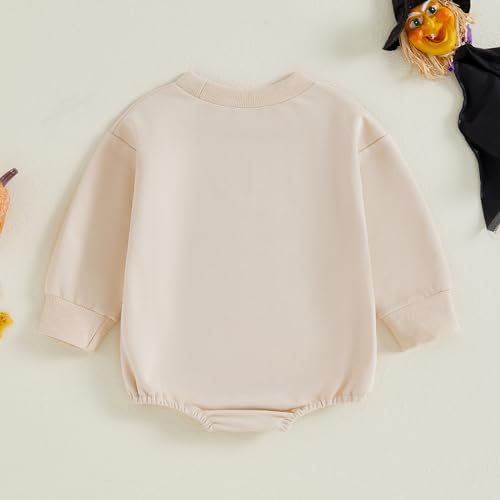 BemeyourBBs Newborn Baby Boy Girl Fall Winter Clothes Long Sleeve Bubble Sweatshirt Romper Cute Infant One Piece Outfit3