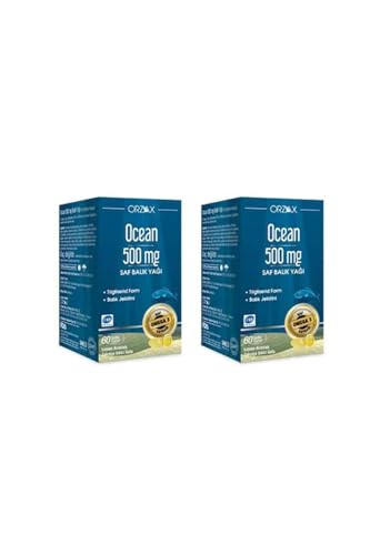 Ocean Saf Omega 3 Balık Yağı 500 Mg 60 Kapsül X2 Adet, csp110000614
