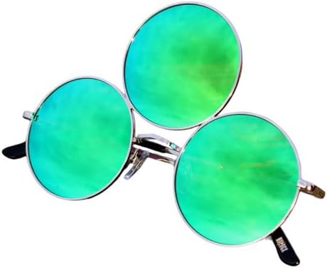 Third Eye Sunglasses Polarized UV400 Protection Unisex Prince Style Illuminati for Raves, Festivals, Concerts, Cosplay
