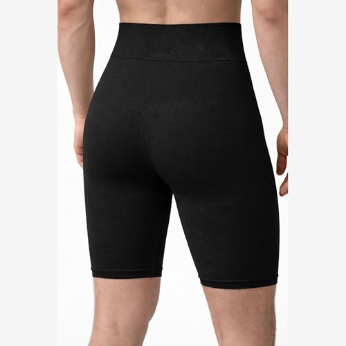 Image of Kaththai Men Supporter Shapewear | Waist & Tummy Tucker Compression Body Shaper Shorts for Men | High Waist Slimming Supporter Innerwear | Breathable Shapewear