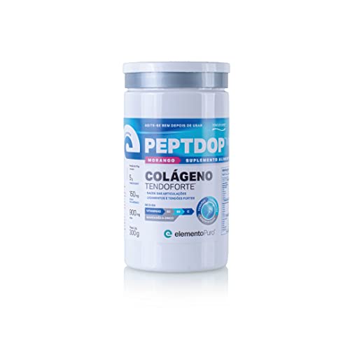 elementoPuro Peptdop Move - Morango - Pote 300G