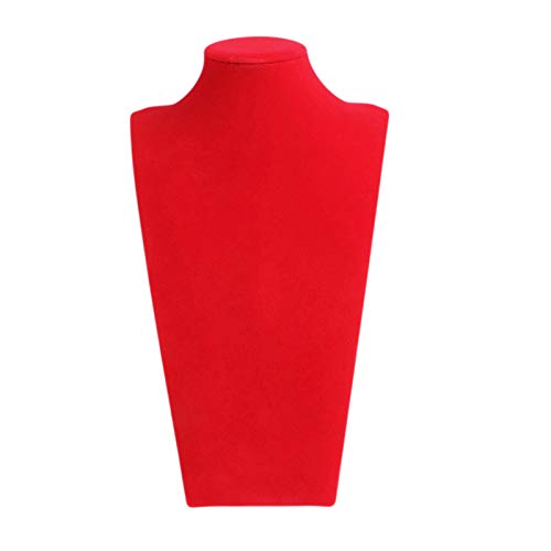 SaveStore Props Necklace Stand Jewelry Model Mannequin Display Necklace Pendants Holder Jewelry Organizer Shelf Neck Bust Showcase