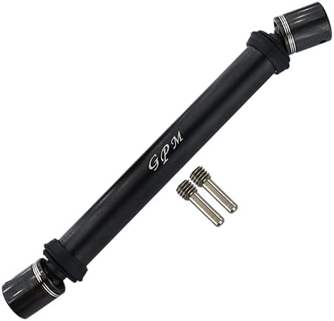 GPM 110 Baja ReyRock ReyHammer Rey U4 Piezas de actualización Aluminio y Acero Trasero CVD Eje de transmisión - Juego de 1 pieza Negro