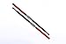 Original 'FITNESS ROCKSTAR DRUMSTICKS' for Fitness, Aerobic Classes, Workouts, Exercises, Cardio Drumming + ANTI-SLIP Handles, High-Grade Plastic, Black Pair