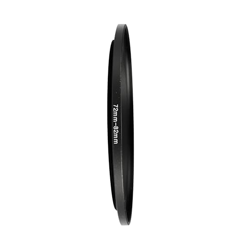 Image of 72-82mm Step-Up Ring Adapter, 72mm to 82mm Step Up Filter Ring for 72mm Lens Install 82mm ND CPL UV Camera Lens Filter(72mm-82mm)